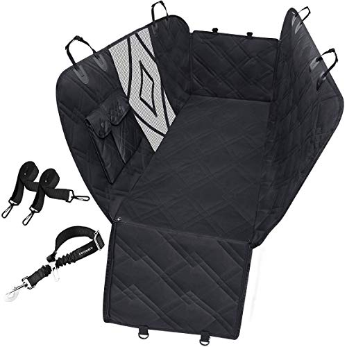 URPOWER Upgraded Dog Seat Covers with Mesh Visual
